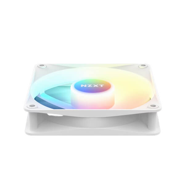 Nzxt F120 RGB Core 120mm Cabinet Fan - White (Single Pack)